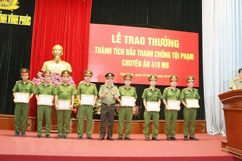 Vinh Phuc police seizes 20,000 meth pills