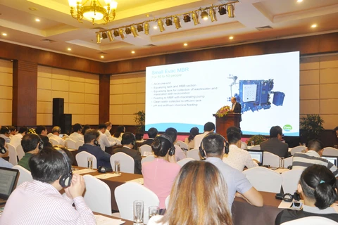 IUCN workshop on wastewater tech solutions for Ha Long Bay boats