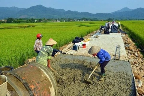 Hoa Binh city completes new-style rural building programme