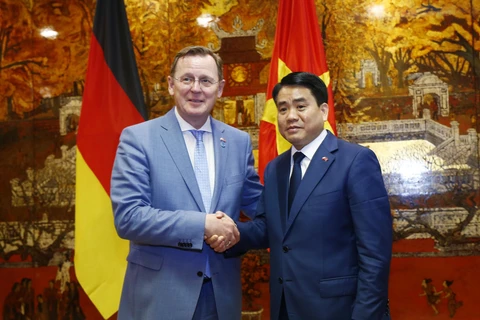 Hanoi boosts cooperation with German locality