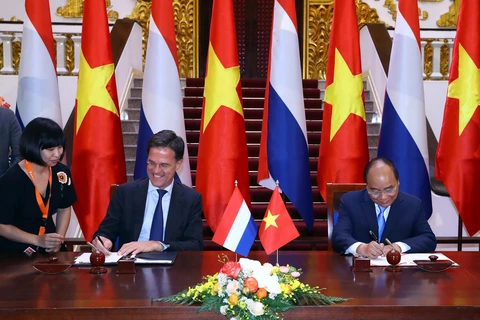 Vietnam, Netherlands issue joint statement 