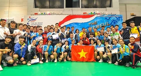 Vietnam dominates Southeast Asian karate champs