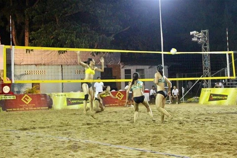 AVC Women’s Beach Volleyball Tour opens in Can Tho city