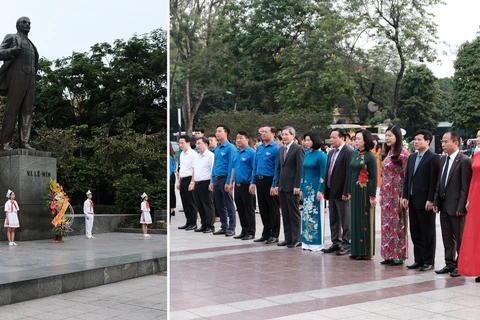 Hanoi officials pay tribute to Lenin on his birthday