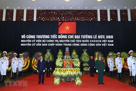 Funeral Board, family of former President Le Duc Anh offer thanks