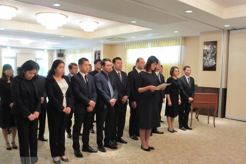 Tribute-paying ceremonies for former President Le Duc Anh held abroad 
