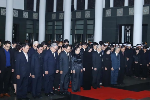 State funeral held for former President General Le Duc Anh