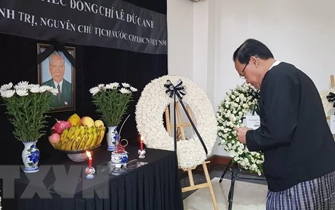 Respect-paying ceremonies held for former President in Myanmar, Netherlands