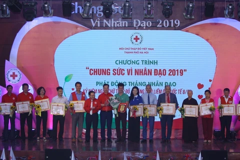 Hanoi Red Cross launches humanitarian month