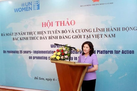 Rate of women parliamentarians in VN higher than global average