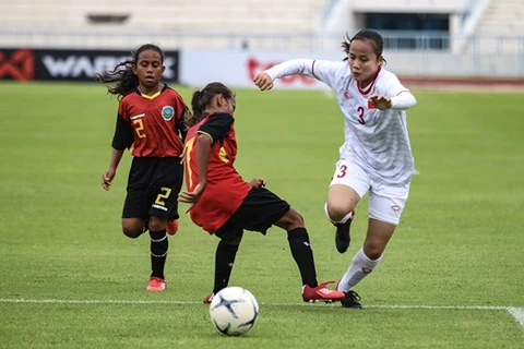 Vietnam beat Timor Leste at AFF U15 Girls’ Championship