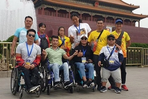 Vietnam shines at 2019 World Para Athletics Grand Prix in China