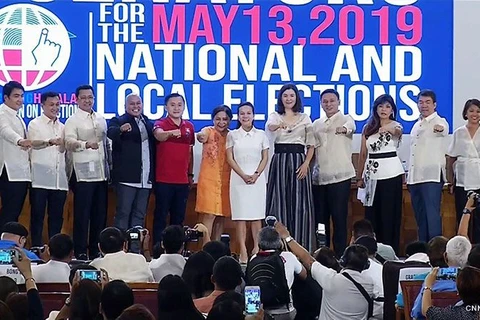 Allies of Philippine President win big in midterm polls