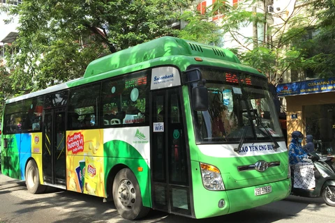 More eco-friendly buses to run on Hanoi streets