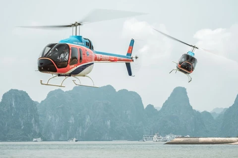 Helicopter – new way to cruise Ha Long Bay: CNN
