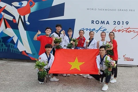 Taekwondo athletes secure medals at World Grand Prix in Italy