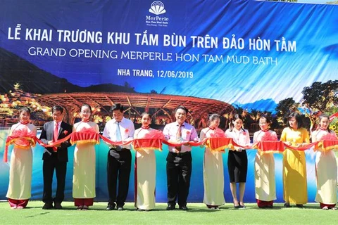 Vietnam’s largest mud bath area on island opens in Khanh Hoa