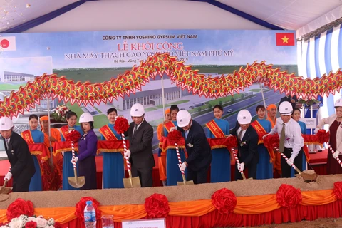 Japanese-invested gypsum factory built in Ba Ria-Vung Tau