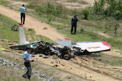 Military training aircraft crashes, two killed