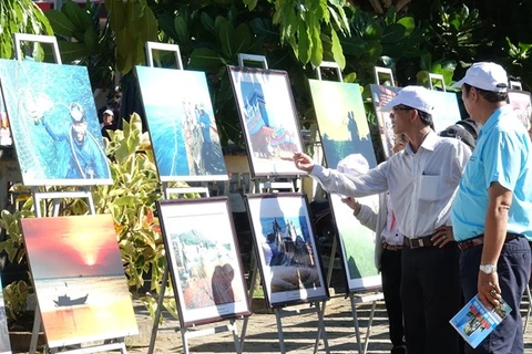 Culture-festival-geography space of Ly Son island on display