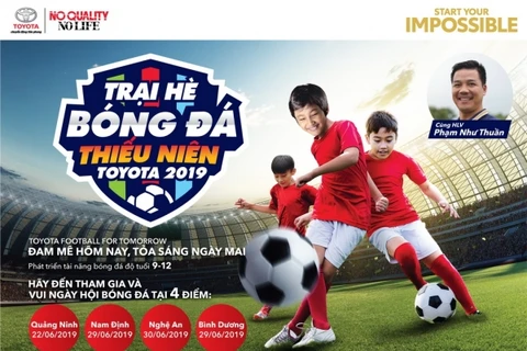 Toyota junior football camp 2019 to kick off