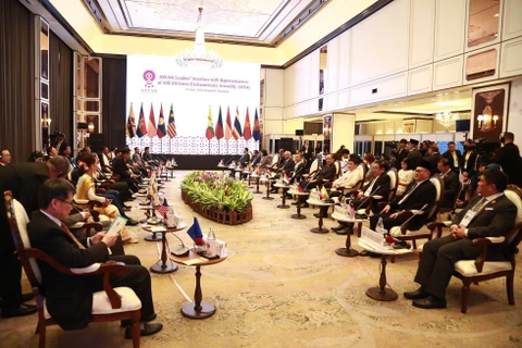 ASEAN leaders meet representatives of AIPA, ASEAN-BAC, ASEAN Youth