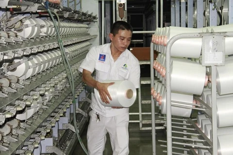 Dinh Vu Polyester Fibre Plant sees good signals after resuming operation