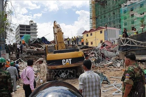 Cambodian PM appoints officials following building collapse 