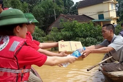 Thanh Hoa, Houaphane’s red cross societies review joint work 