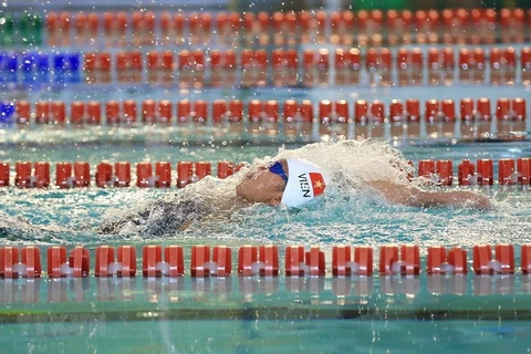 Vietnamese swimmers compete at FINA World Aquatics Championships