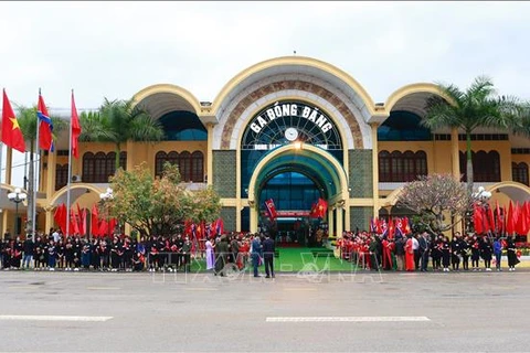 Lang Son’s Dong Dang Int’l Railway Station recognised as tourist site