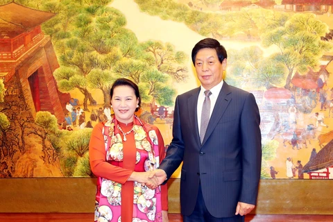 NA Chairwoman holds talks with Chinese National People’s Congress leader