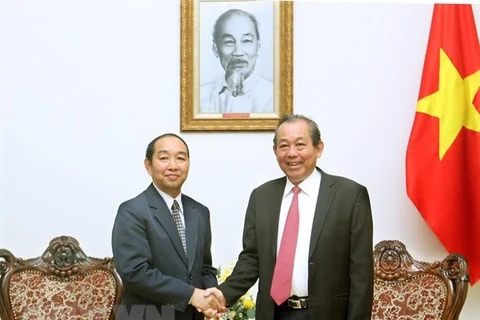 Deputy PM welcomes Chief Judge of Lao Supreme Court