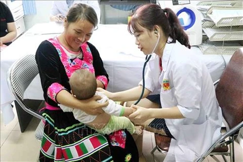 Lai Chau: 2,000 children recieve free checkups for heart disease