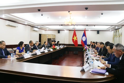 Vietnam, Laos hold fourth political consultation in Vientiane