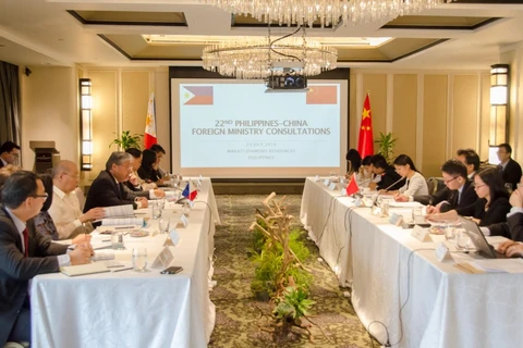 Philippines, China hold foreign ministry consultations