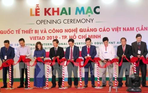 Vietnam int’l ads equipment exhibition underway in HCM City 