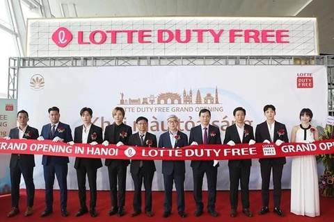 Lotte opens duty-free store at Noi Bai int’l airport 