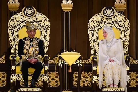 Sultan of Pahang state enthroned as Malaysia’s new king