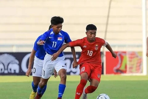 Vietnam defeat Singapore at AFF U15 Championship
