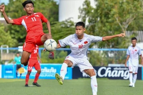 Vietnam beat Myanmar 3-0 in regional U15s