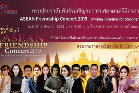 Thailand's PRD hosts ASEAN Friendship Concert 2019