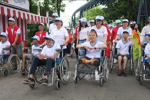 HCM City: Thousands walk for AO victims, people with disabilities