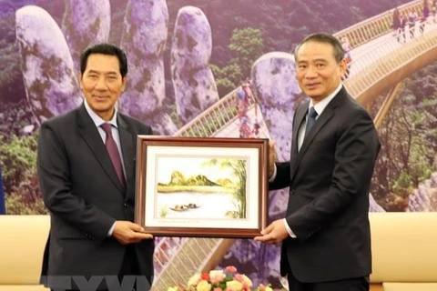 Lao NA Vice Chairman visits Da Nang 
