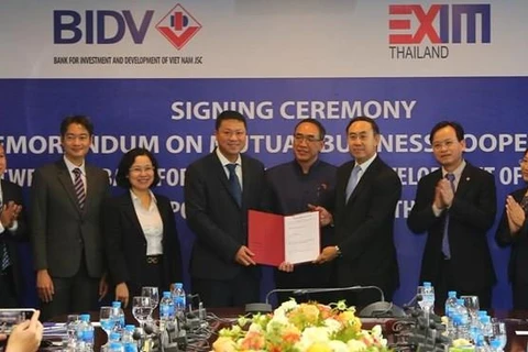 BIDV, EXIM Thailand sign cooperation agreement 