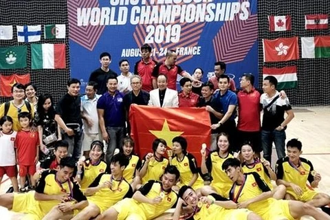 Vietnam comes first at World Shuttlecock Championship in France