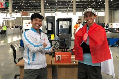 Vietnam wins silver medal at WorldSkills 2019
