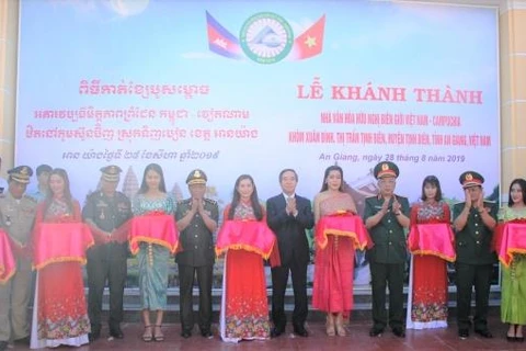 Vietnam-Cambodia border friendship cultural house inaugurated 