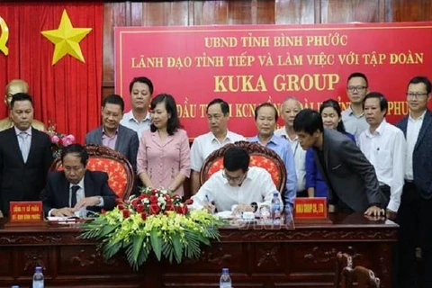 Chinese furniture maker invests 50 million USD in Binh Phuoc 