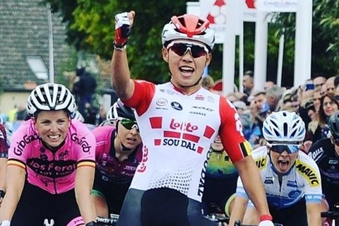 Vietnamese cyclist wins French cycling race